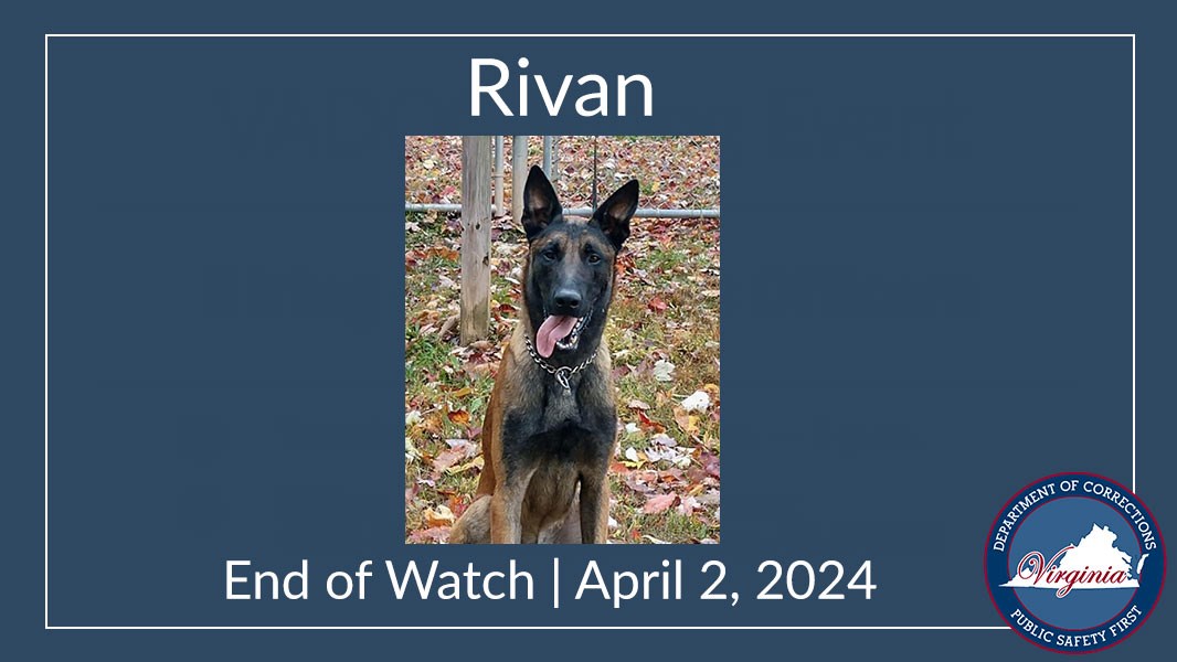 Rivan, End of Watch: April 2, 2024