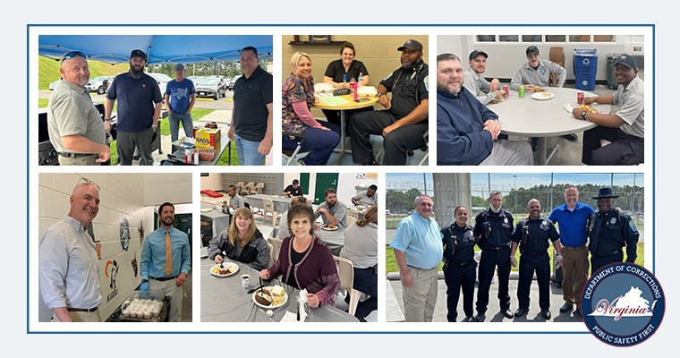 VADOC staff celebrate correctional officers week