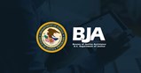Bureau of Justice Assistance logo on dark blue background