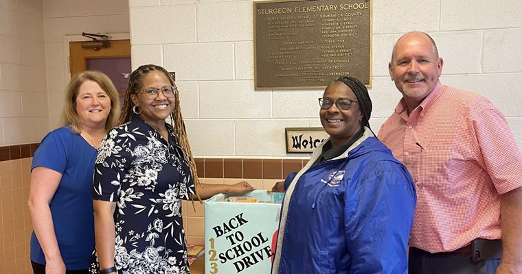 VADOC employees participate in Back to School Drive