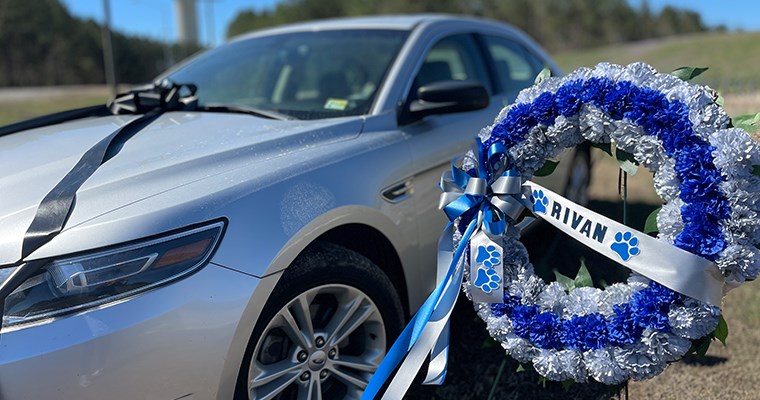 Memorial for K-9, Rivan