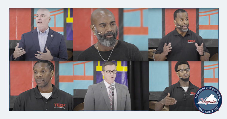 VADOC speakers presenting at TEDx event at Green Rock Correctional Center