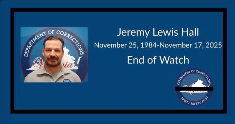 Jeremy Lewis Hall, November 25, 1984 - November 17, 2025, End of Watch